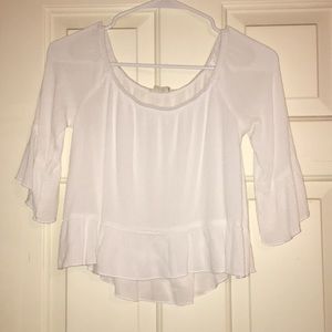 PacSun off the shoulder shirt